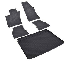 Tappeti Auto Abitacolo e Baule Gomma su misura per ALFA Tonale tutte le versioni