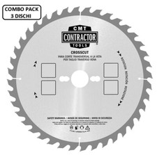 3x DISCO LAMA PER LEGNO Ø 190