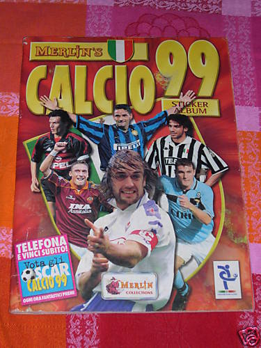 Album figurine calciatori - \,