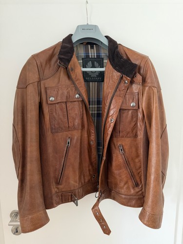 Belstaff giacca pelle uomo - giacca,
