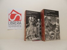La letteratura latina - Mondadori, Meridiani, 1992, ottimo stato, 2 volumi