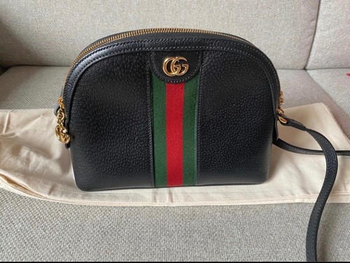 Borsa ophidia gucci nera - gucci,