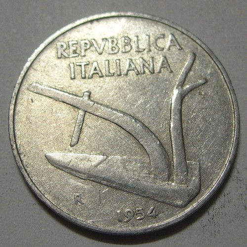Repubblica italiana lire - 10,