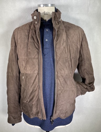 Leather jacket quilted - quilted,, with