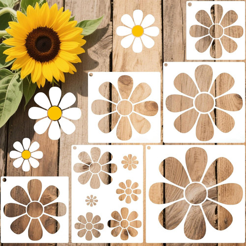 Stencil fiore margherita per - stencil,