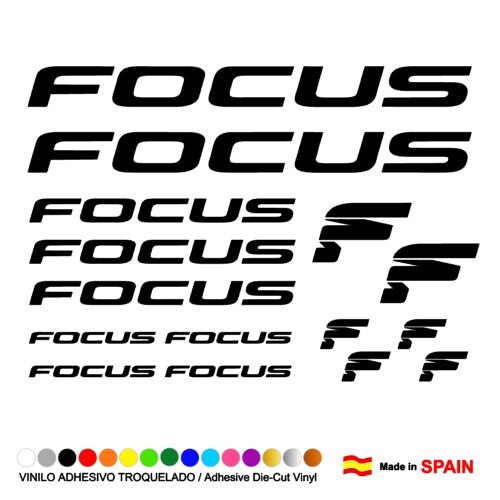 Pegatinas vinilo focus bici - pegatinas,