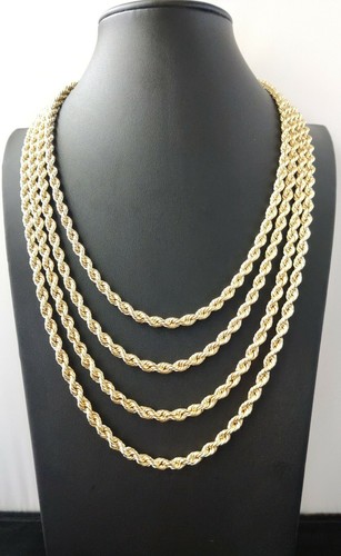 Collana catena corda oro - , 10