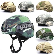 Copri Elmetto Tattico Militare per Casco Fast MH PJ BJ Softair Esercito CS Helmet