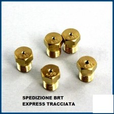 Kit 5 Ugelli Iniettori Gas Metano/GPL  Fornelli Piano Cottura Forno Cucina