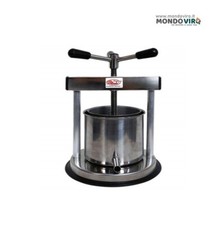 Torchietto premitutto grande torchio manuale per melanzane uva idraulico acciaio