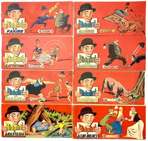 Ridolini serie rossa - rossa, di