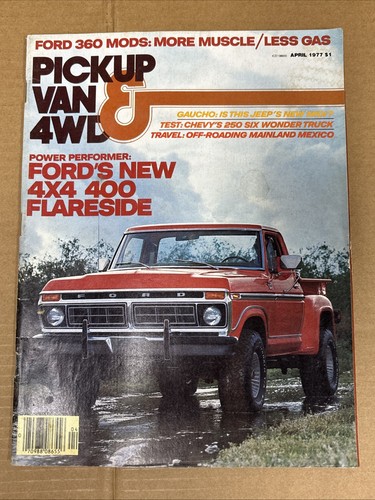 Vintage pickup van - &, 4wd