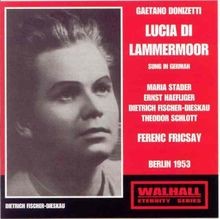 Donizetti: Lucia Di Lammermoor von Maria Stader, Dietrich ... | CD | Zustand gut