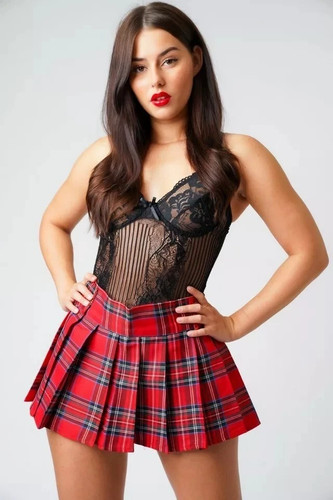 Minigonna scozzese donna - minigonna,