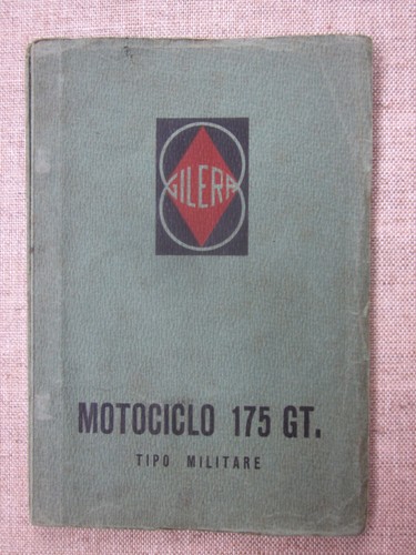 Gilera 175 militare - gilera, gt