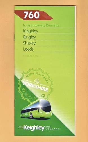 Transdev timetable keighley - transdev, ~