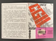 Tessera l 1968 - tessera, g.g.i.l.