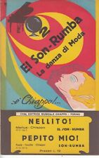 001) MARIUS CHIAPPO NELLITO PEPITO MIO EL SON RUMBA SPARTITO BASSO BATTERIA ECC