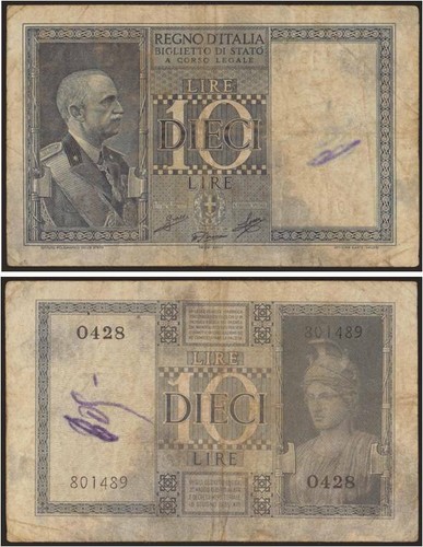Lire 1939 imperiale - lire,