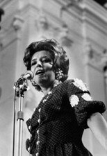 Wilma De Angelis on stage