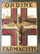 Vecchia spilla smaltata Ordine