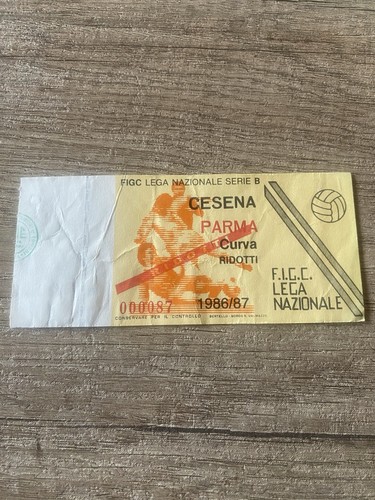 Cesena parma biglietto - cesena-parma, biglietto/ticket