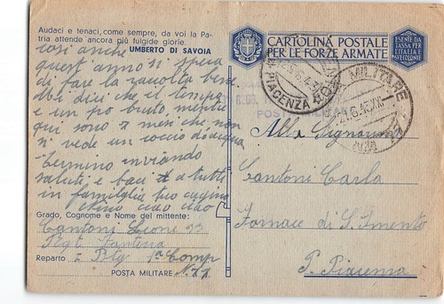 11164 posta militare - posta, 77
