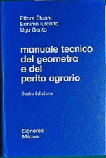 Manuale tecnico del geometra e