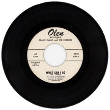 FRANK EVANS & THE REGENTS