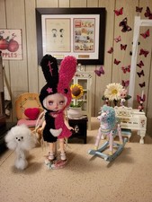 Bambola personalizzata Monster Fashion OOAK Holala con parrucca/BJD