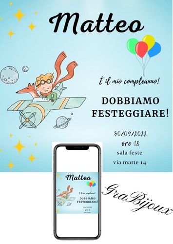 Invito digitale compleanno