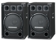 Coppia Altoparlanti DJ PA 12" (30 cm) Disco Bass Subwoofer Sistema Casse Set 1200W