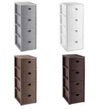 Cassettiera slim salvaspazio 4