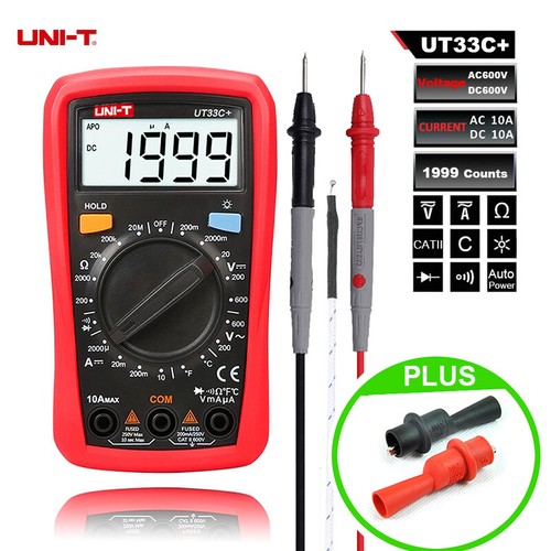 Uni ut33c multimetro - uni-t,