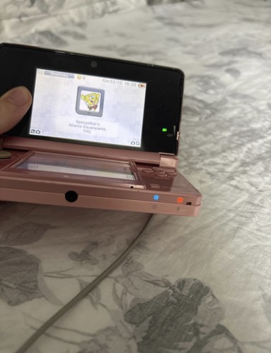 Console nintendo 3ds rosa - console, +