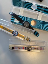 Trittico di orologi - Confezioni originali  -- 2 swatch --1 Sport-Watch 