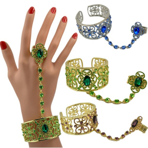 Anello dito con strass - con,