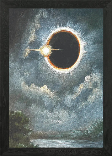 Quadro eclissi solare - quadro,