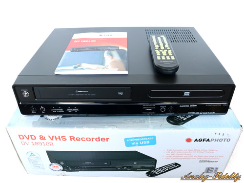 Agfaphoto dv18910 vhs dvd - agfaphoto,