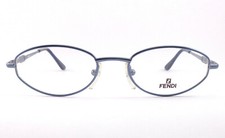 occhiali da vista  Fendi vintage unisex modello F544 colore blu metallizzato