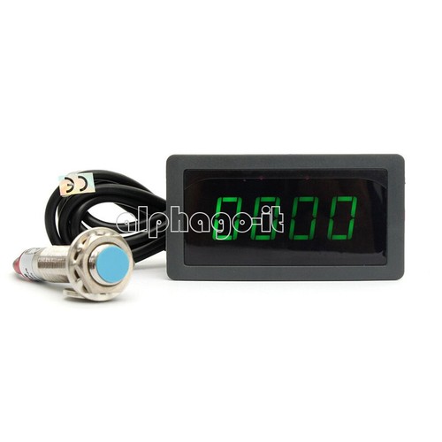 Green led tachometer - led, tach