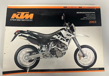 Manuale Uso e Manutenzione KTM 640 LC4 ENDURO 2003 / LC4 SUPERMOTO 2003