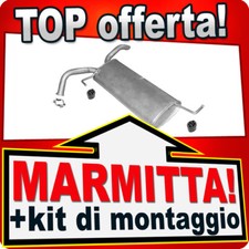 Silenziatore posteriore per - silenziatore,