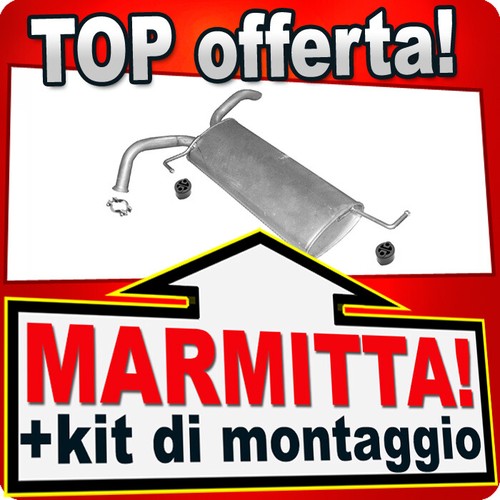 Silenziatore posteriore per - posteriore,