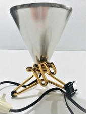 LAMPADA VINTAGE DESIGN ETTORE SOTTSASS PER RINNOVEL ALLUMINIO ANNI 55