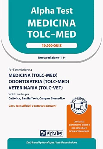 Alpha test medicina tolc - medicina, tolc-med