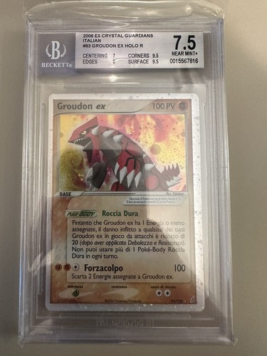 Pokemon groudon holo - pokemon,