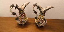 Vasi caraffa Capodimonte molto belli e decorati