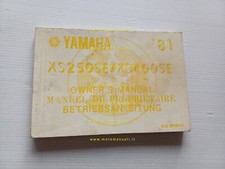 Yamaha XS 250 400 SE 4G6 1981 manuale uso manutenzione originale