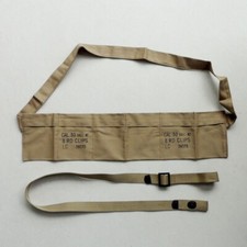 WW2 US M1 Garand Cal.30 Ball M2 8rd Clips Ammo Pouches M1 Carbine Sling